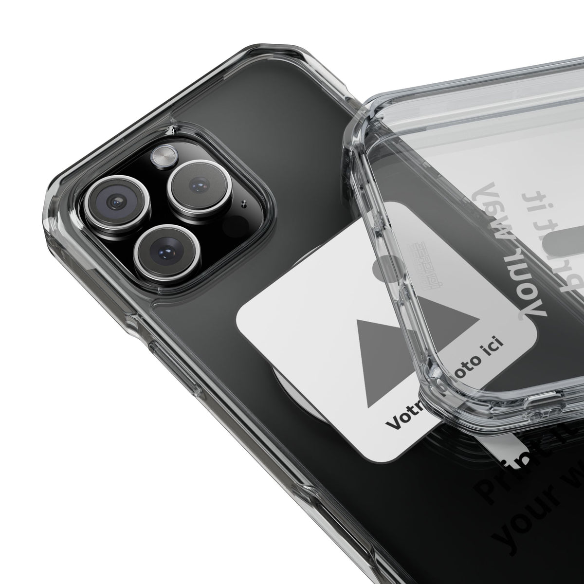 Coque MagSafe Transparente Personnalisable