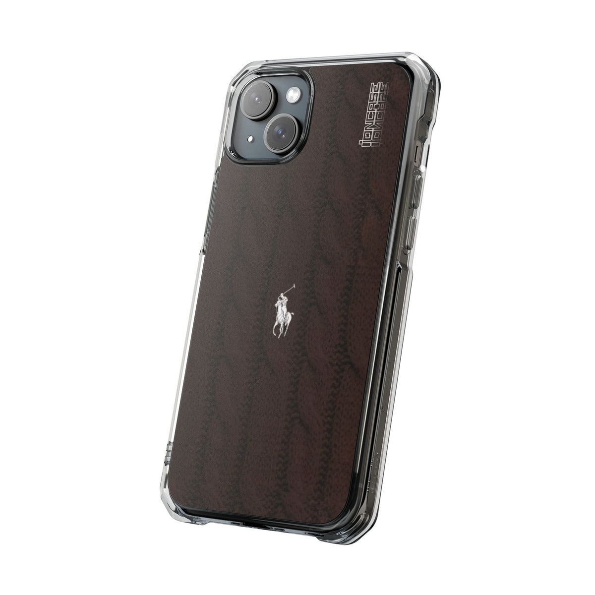 Coque Ralph Lauren Laine Velours Brown