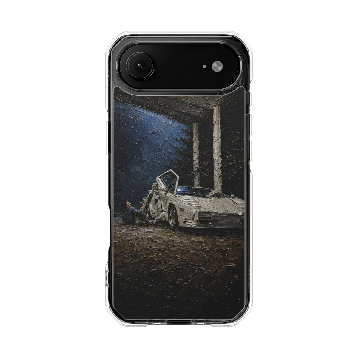 Coque Vintage Lamborghini Wall Street