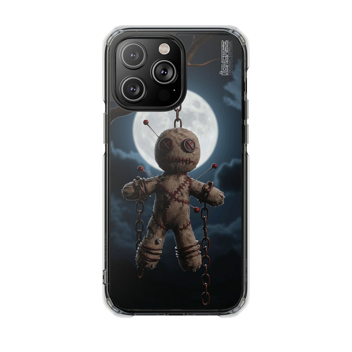 Coque MagSafe Halloween Vodoo Doll Moon