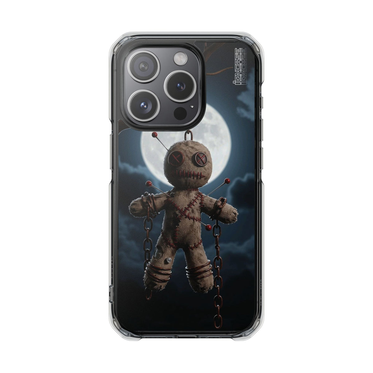 Coque MagSafe Halloween Vodoo Doll Moon