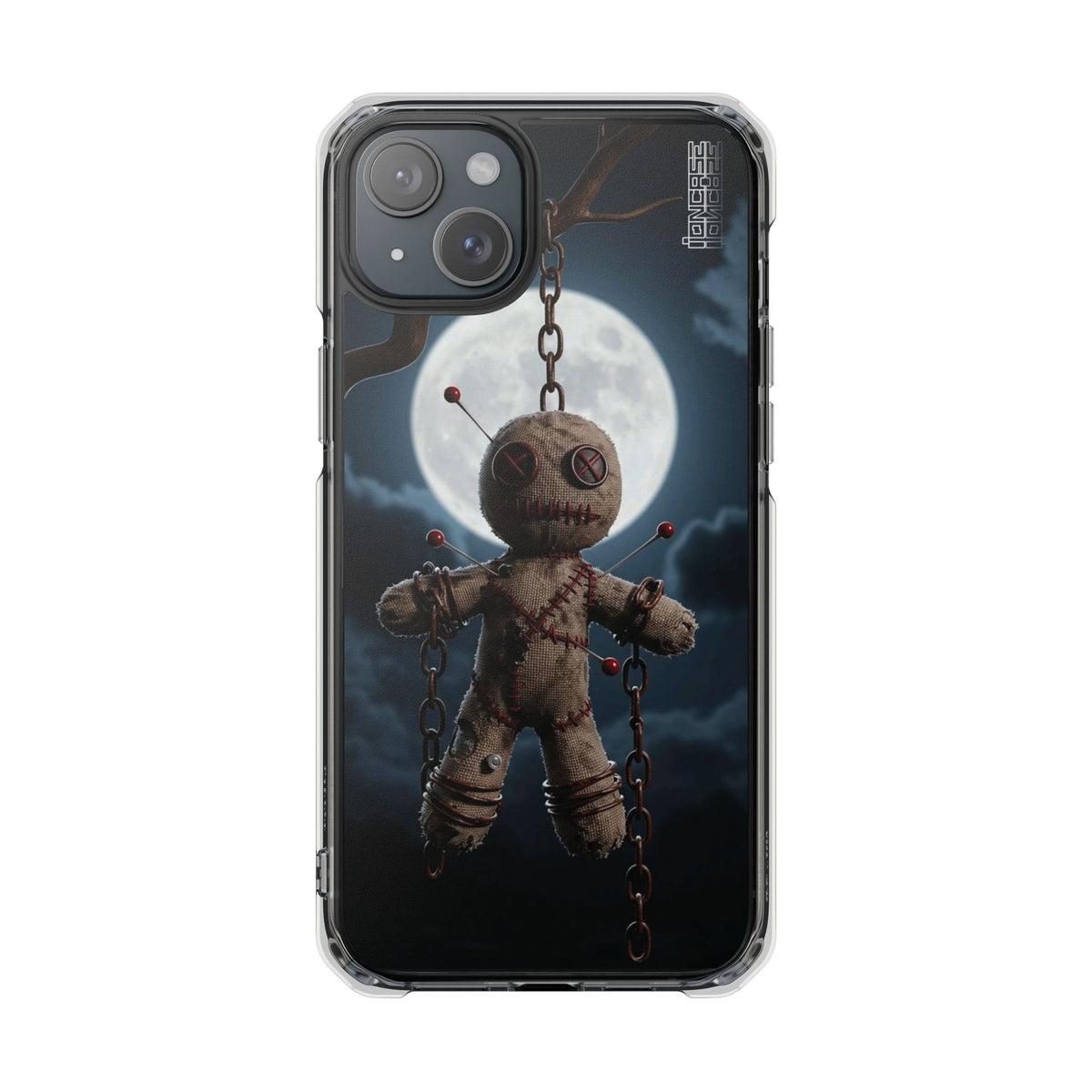 Coque MagSafe Halloween Vodoo Doll Moon