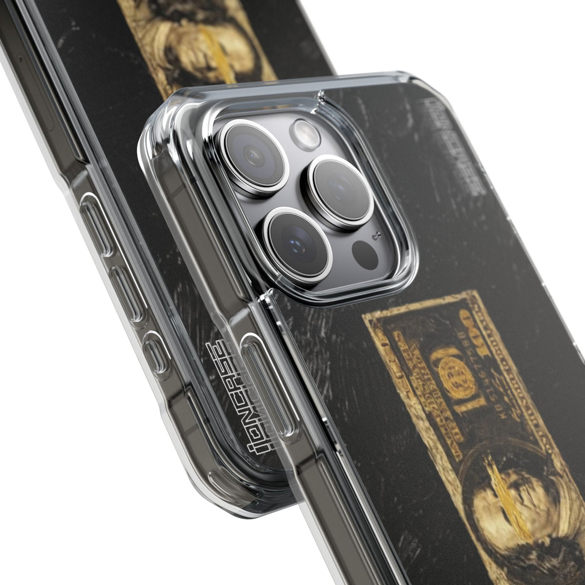Coque Monnaie Vintage Black