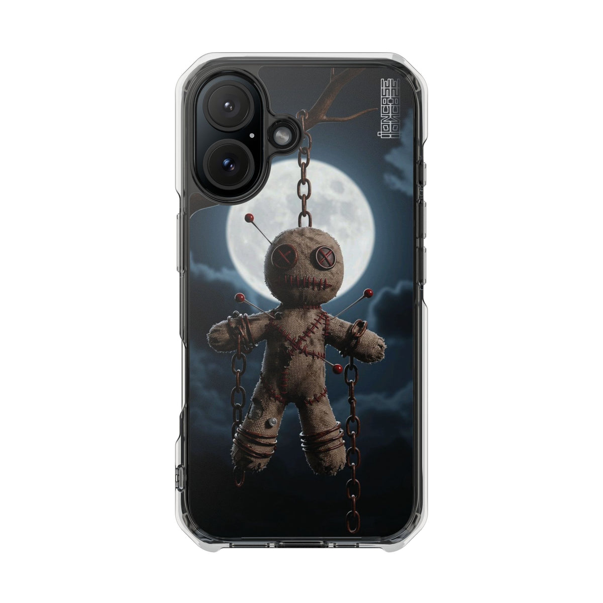 Coque MagSafe Halloween Vodoo Doll Moon