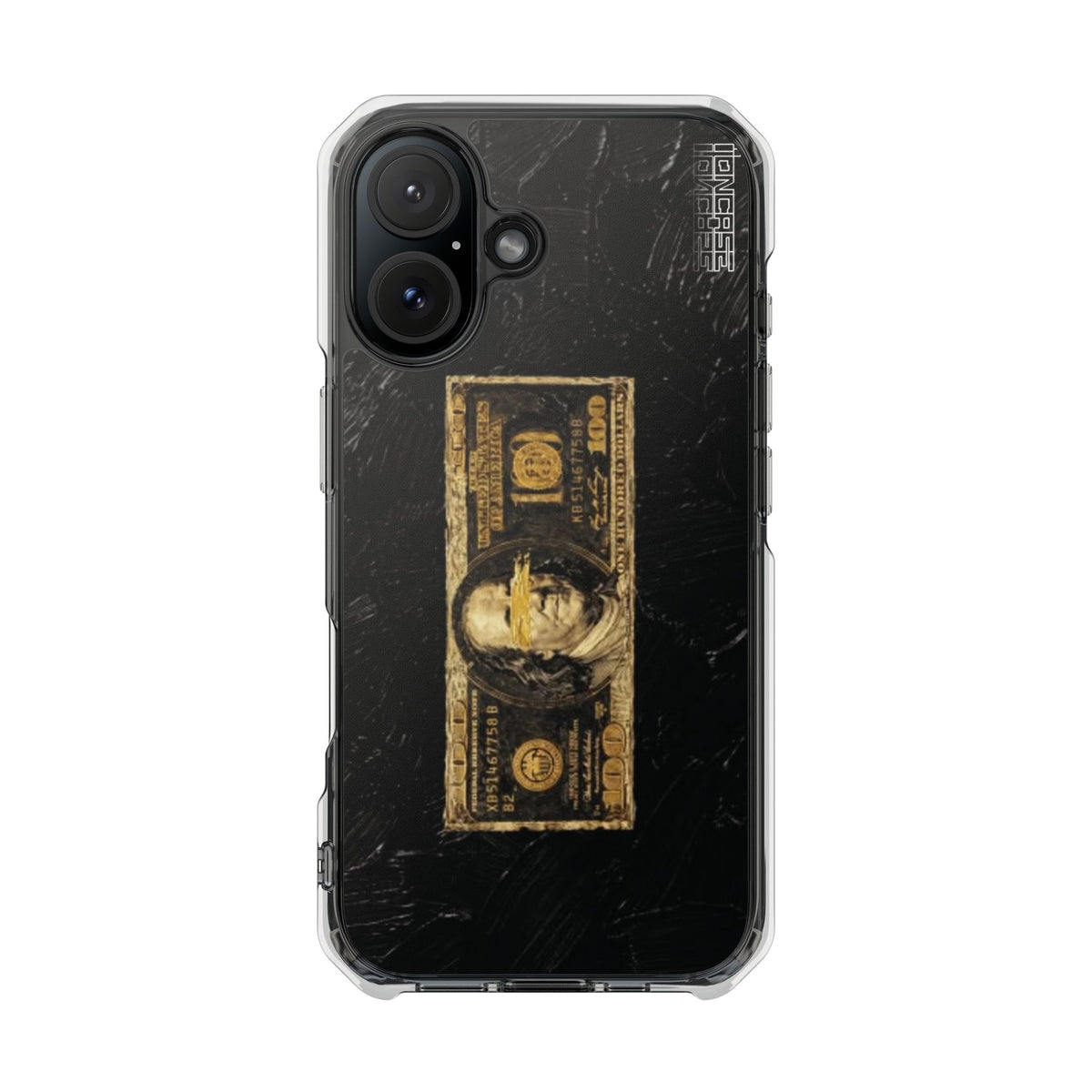Coque Monnaie Vintage Black