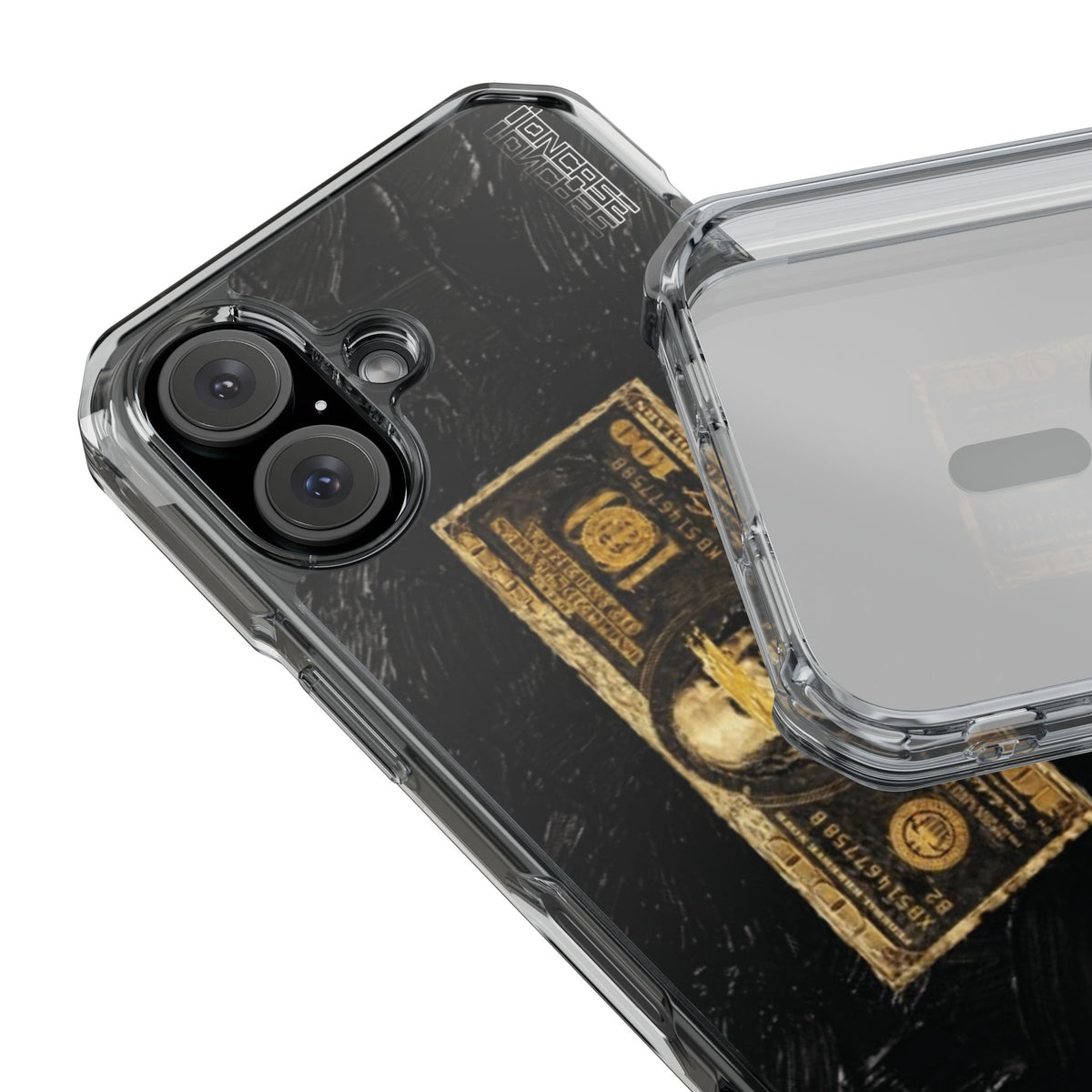 Coque Monnaie Vintage Black