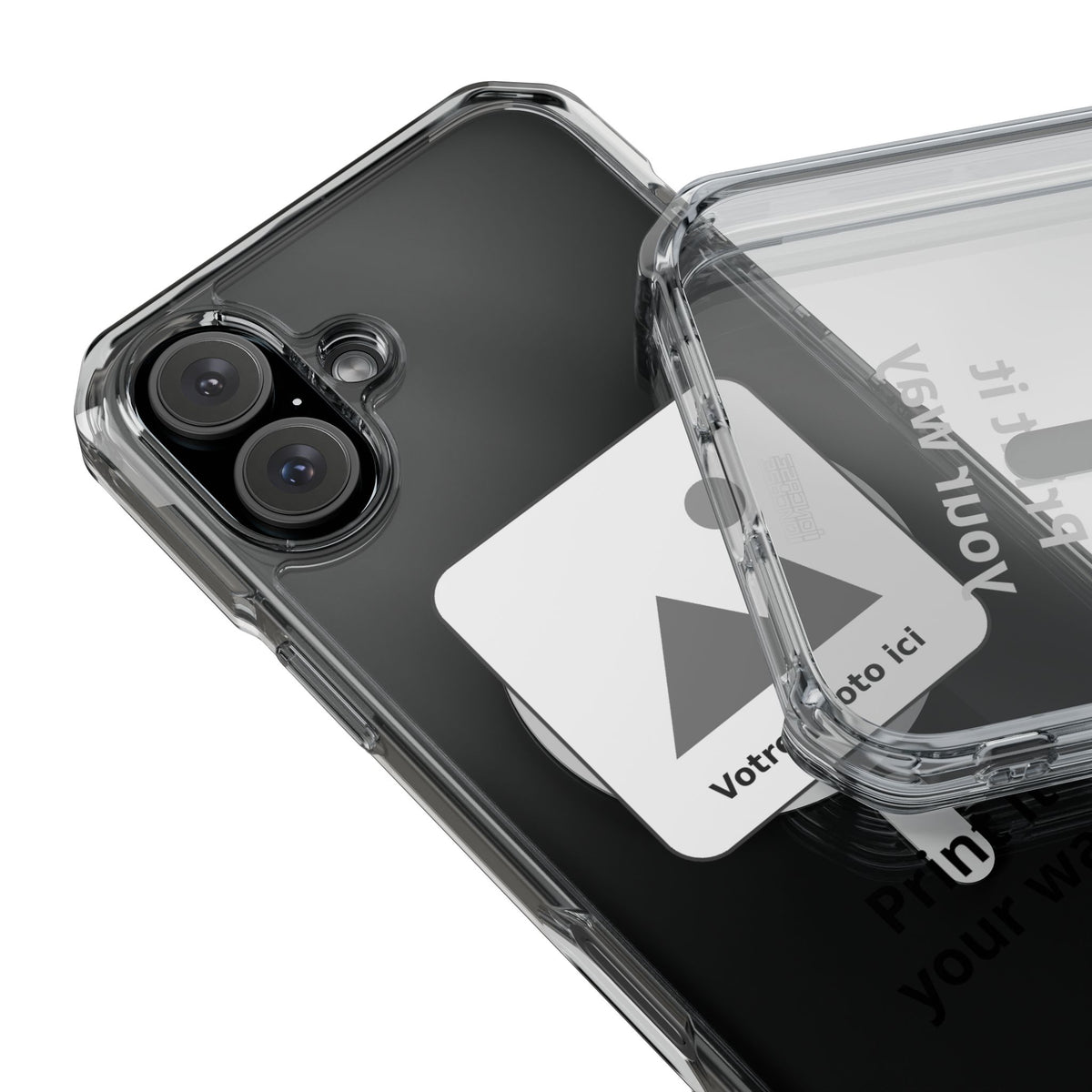 Coque MagSafe Transparente Personnalisable