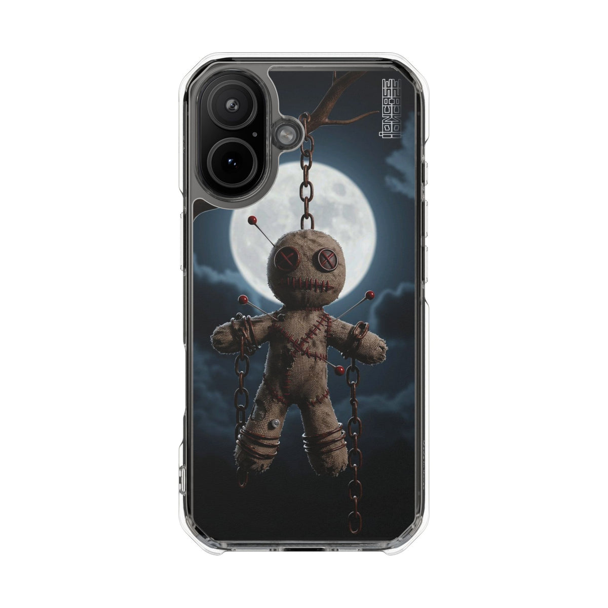 Coque MagSafe Halloween Vodoo Doll Moon