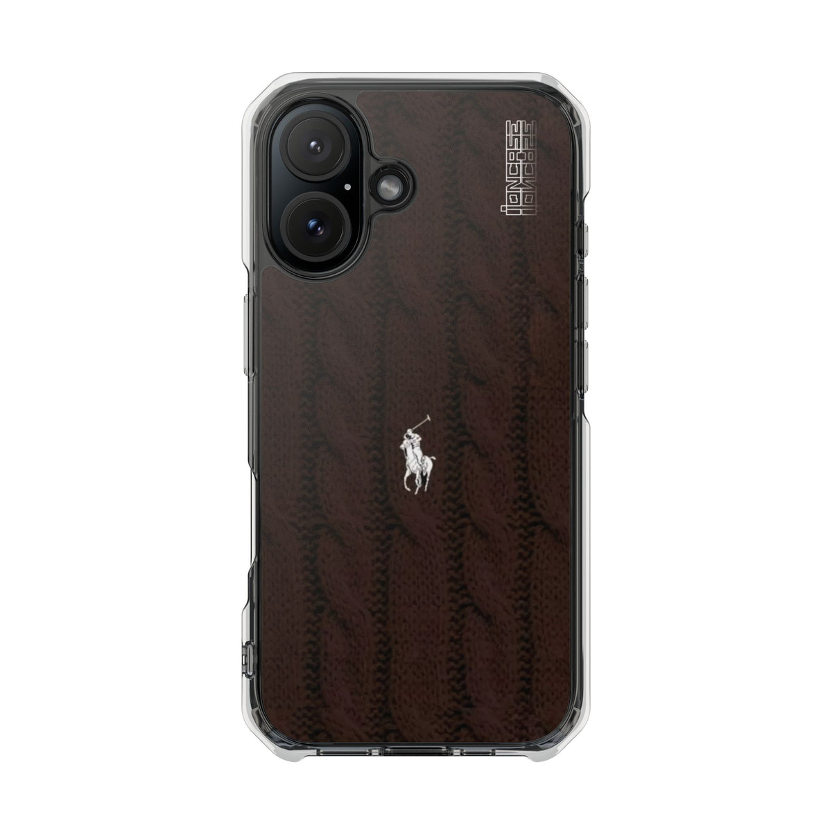 Coque Ralph Lauren Laine Velours Brown