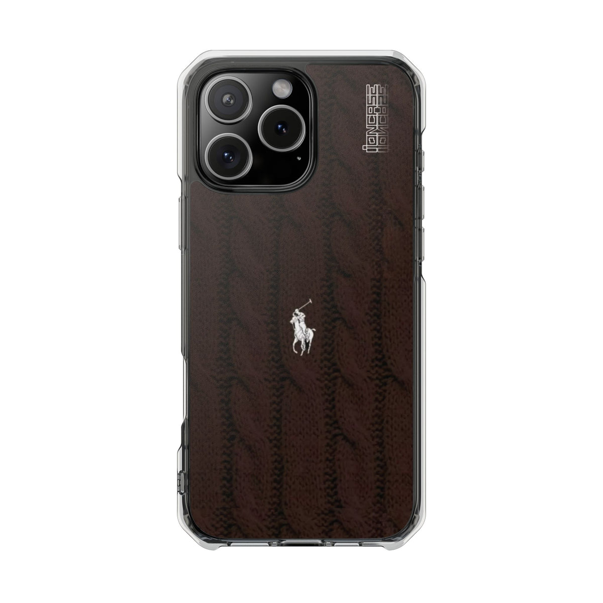 Coque Ralph Lauren Laine Velours Brown