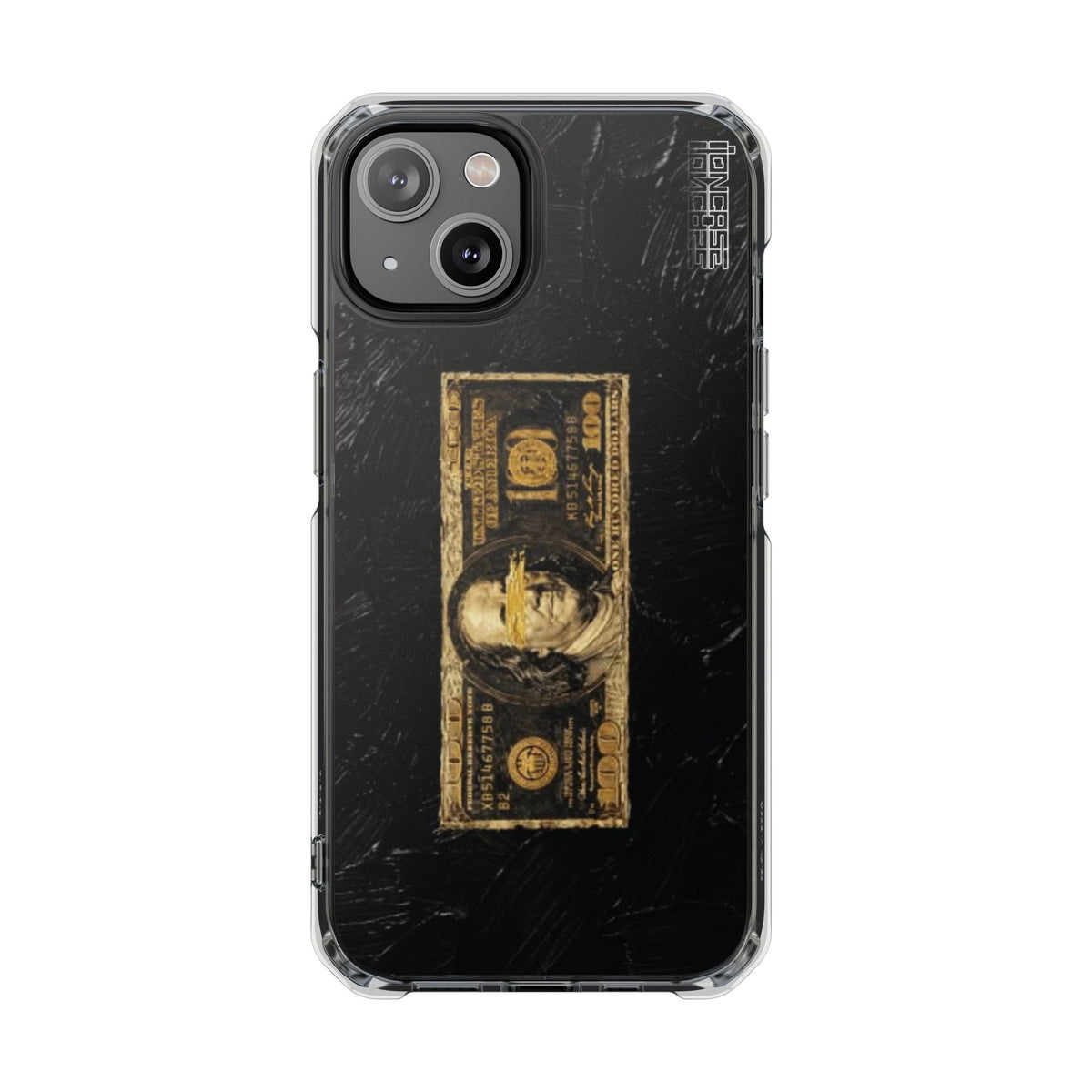 Coque Monnaie Vintage Black