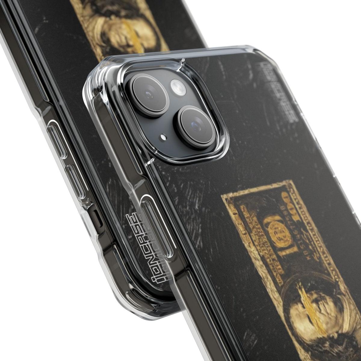 Coque Monnaie Vintage Black