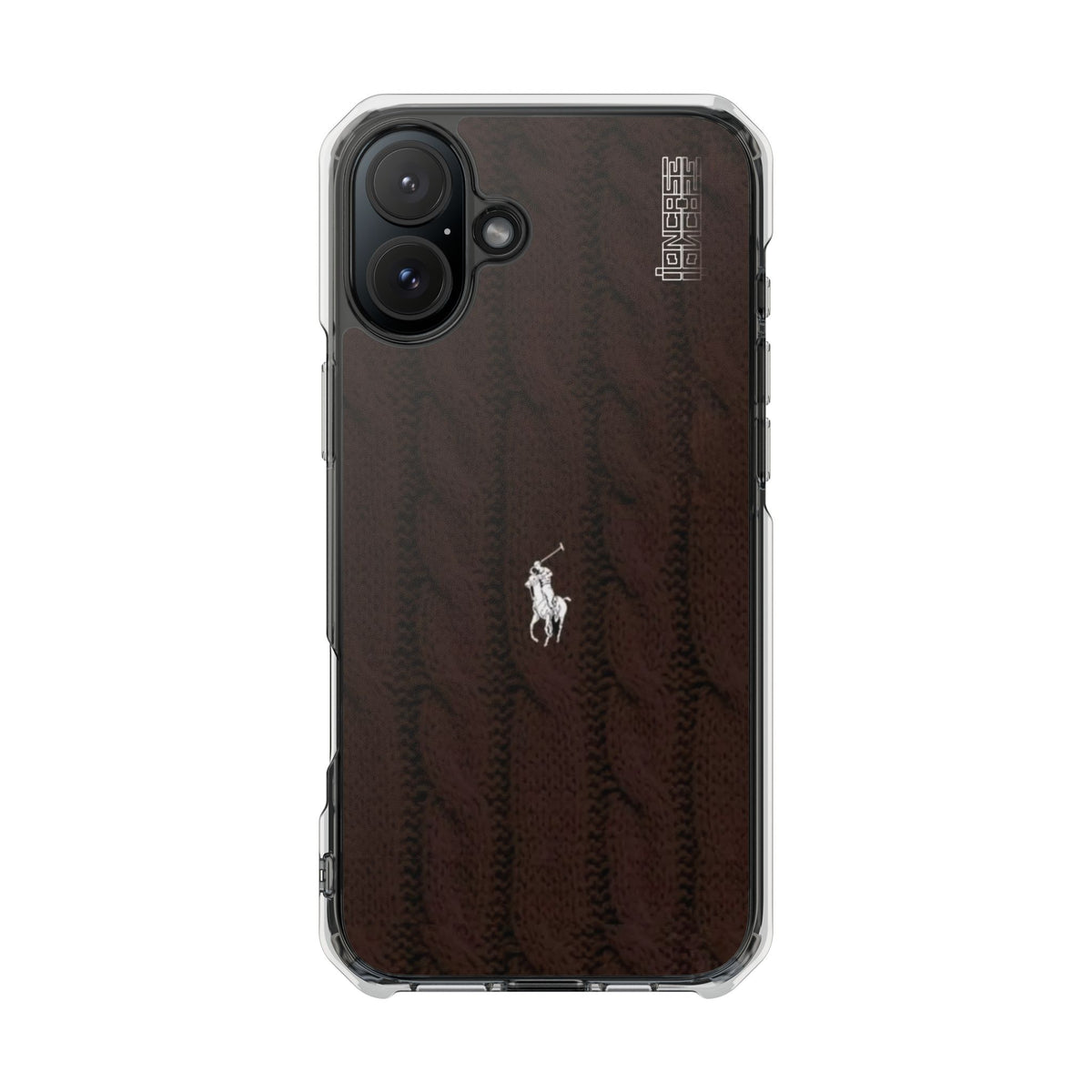 Coque Ralph Lauren Laine Velours Brown