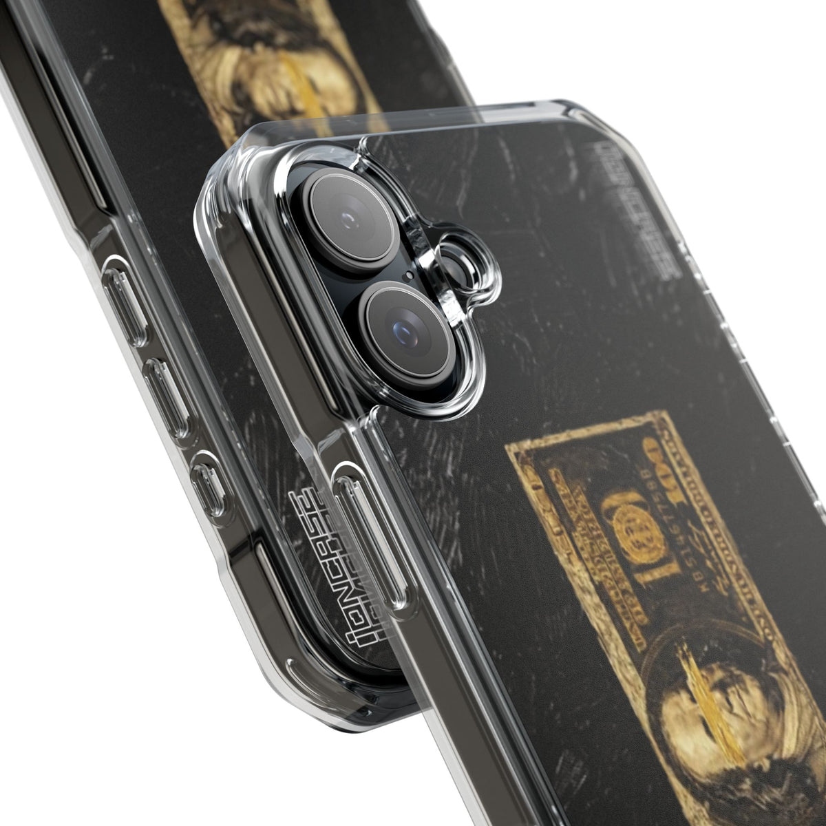 Coque Monnaie Vintage Black