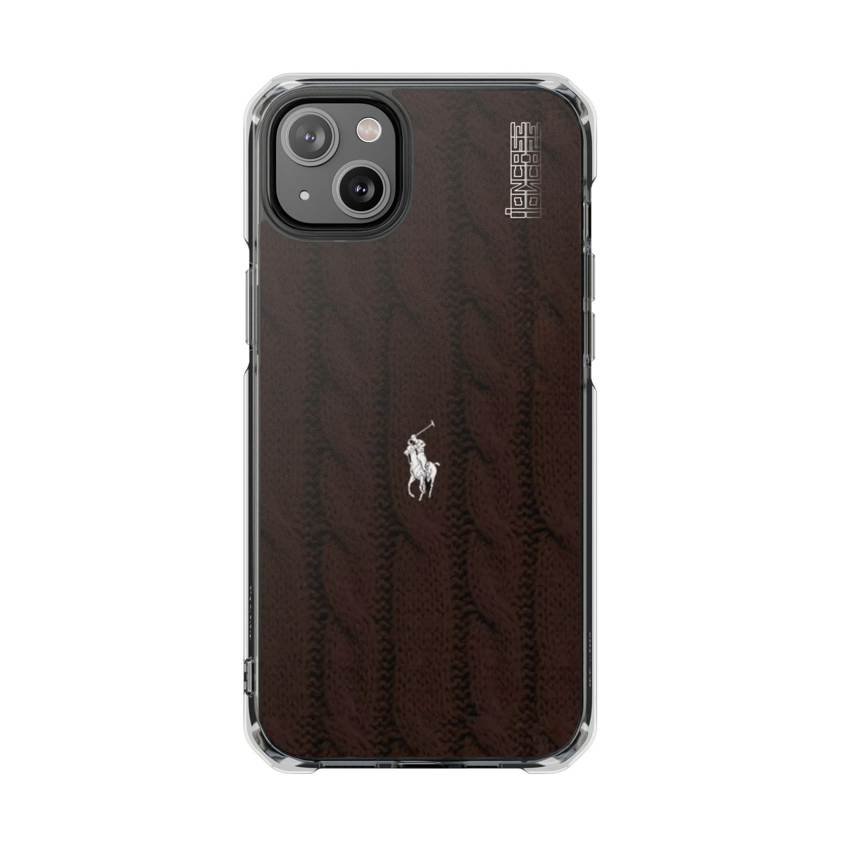 Coque Ralph Lauren Laine Velours Brown