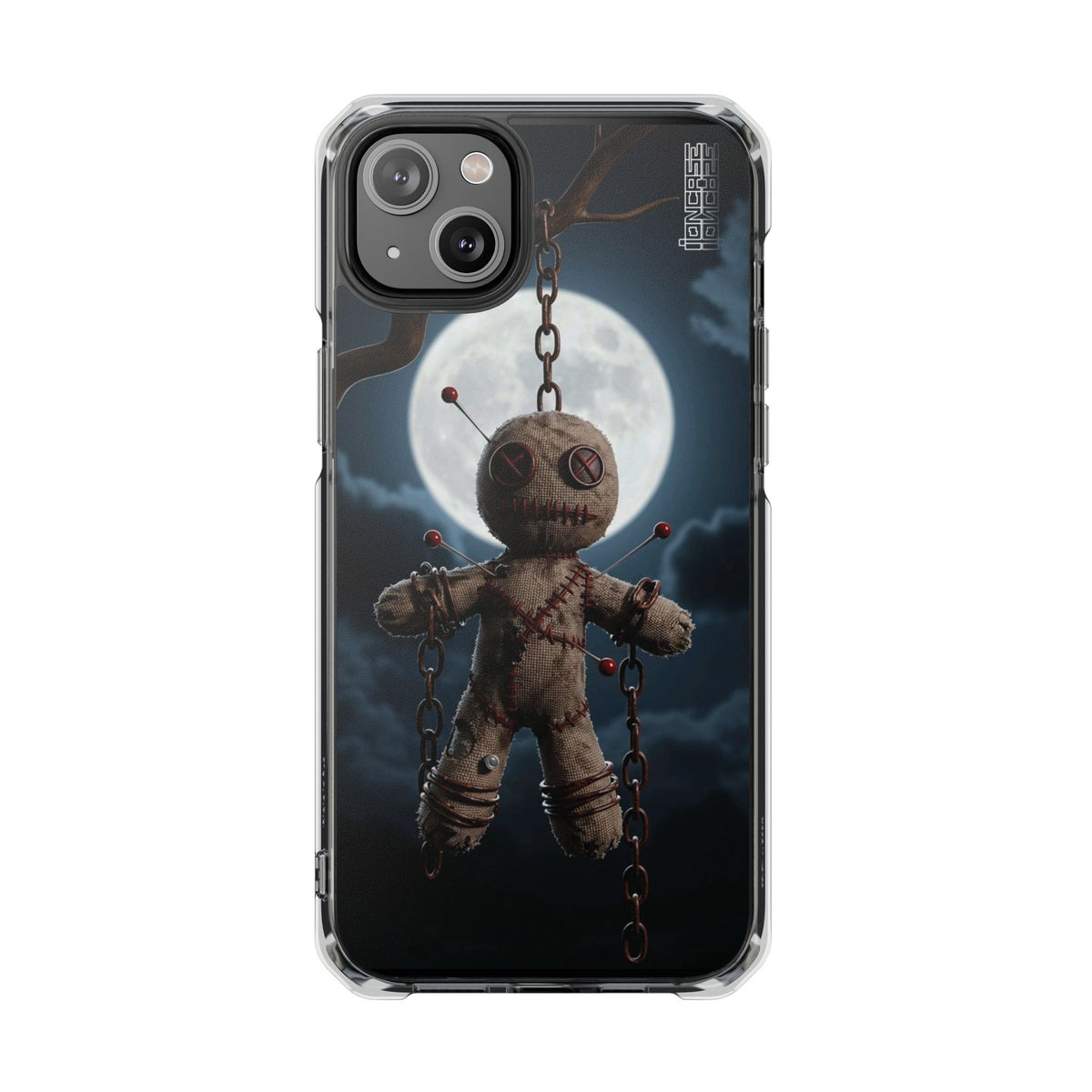 Coque MagSafe Halloween Vodoo Doll Moon