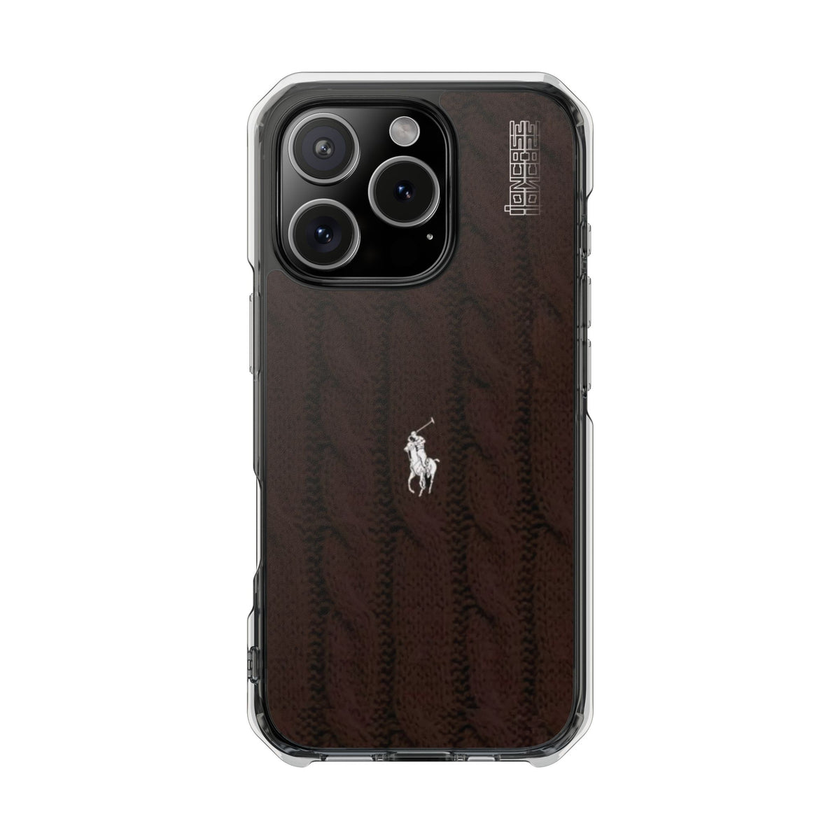 Coque Ralph Lauren Laine Velours Brown