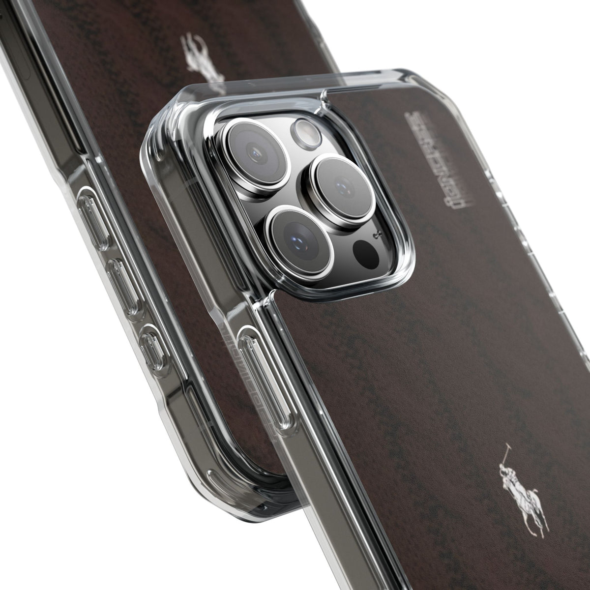 Coque Ralph Lauren Laine Velours Brown