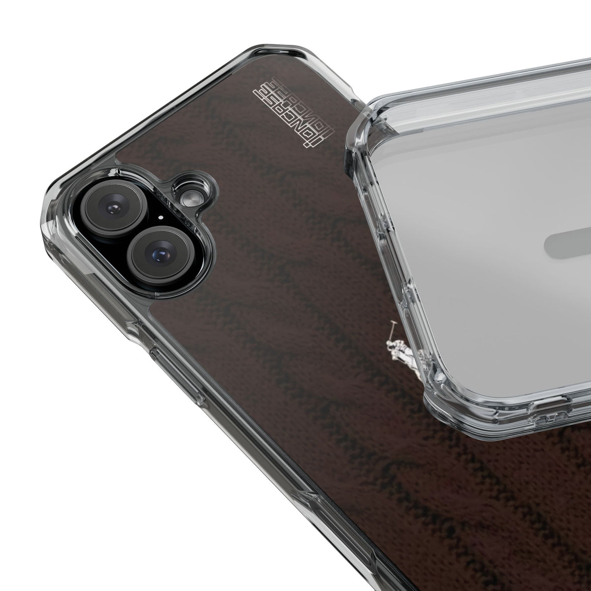 Coque Ralph Lauren Laine Velours Brown