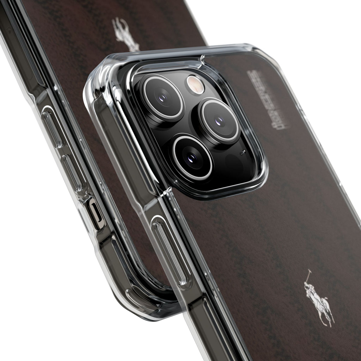 Coque Ralph Lauren Laine Velours Brown