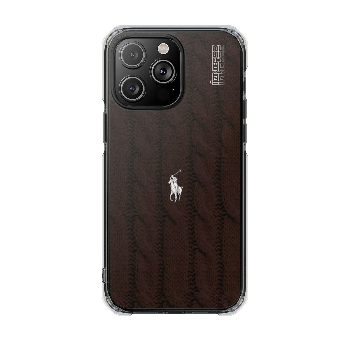 Coque Ralph Lauren Laine Velours Brown