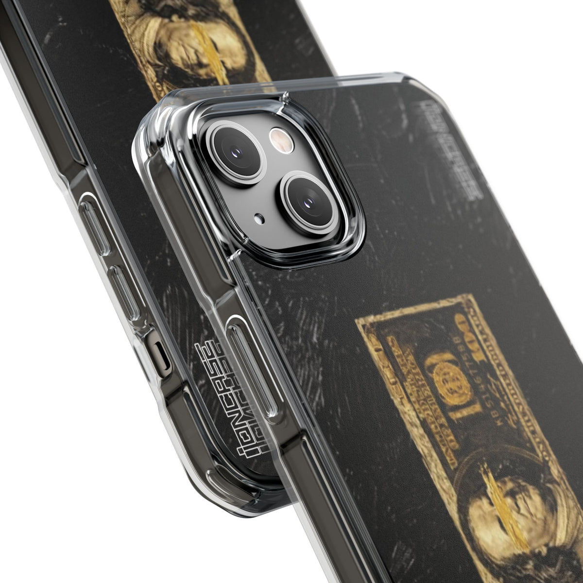 Coque Monnaie Vintage Black