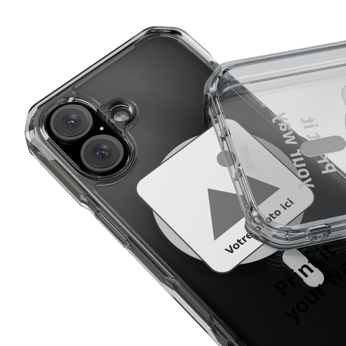 Coque MagSafe Transparente Personnalisable