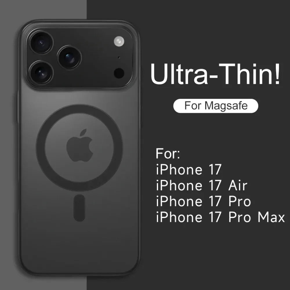 Coque MagSafe iPhone 12-18 Pro Max Plus Air