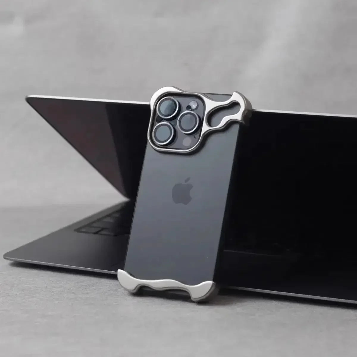 Coque Metal Chrome Apple Aluminum Shockproof Cover