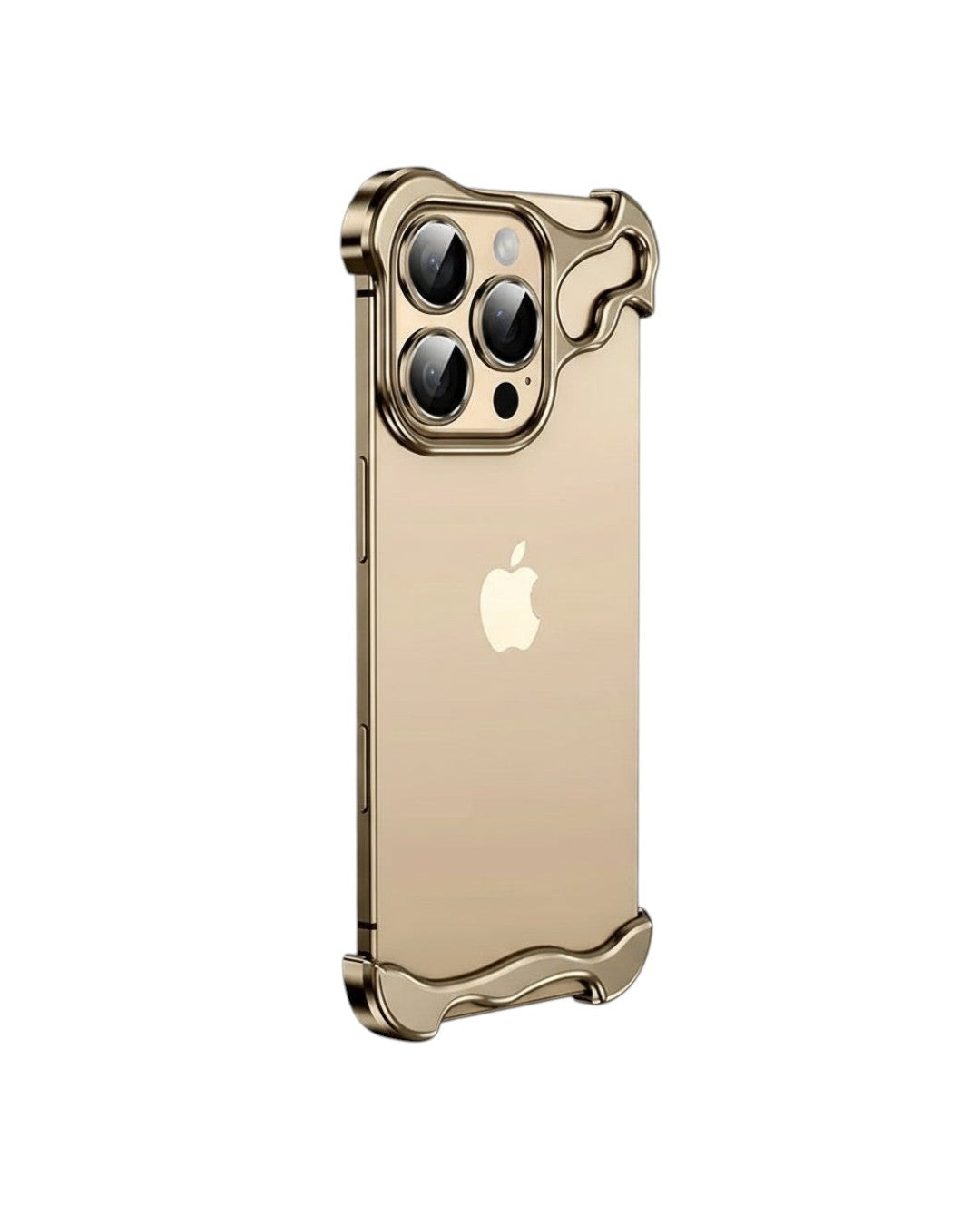Coque Metal Chrome Apple Aluminum Shockproof Cover