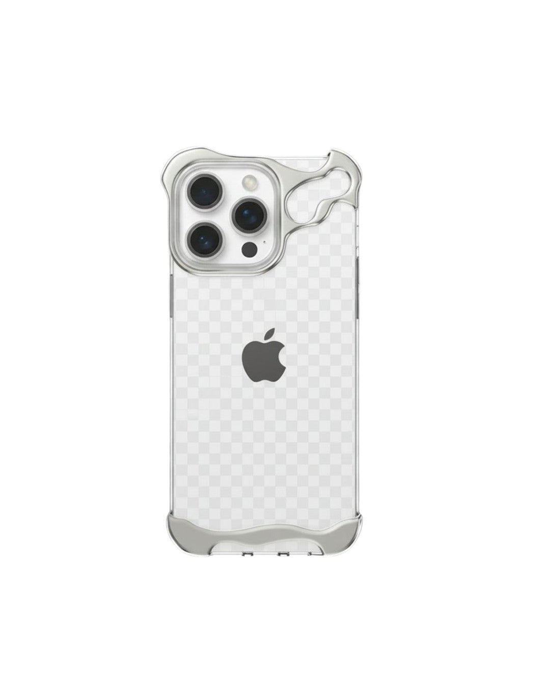 Coque Metal Chrome Apple Aluminum Shockproof Cover