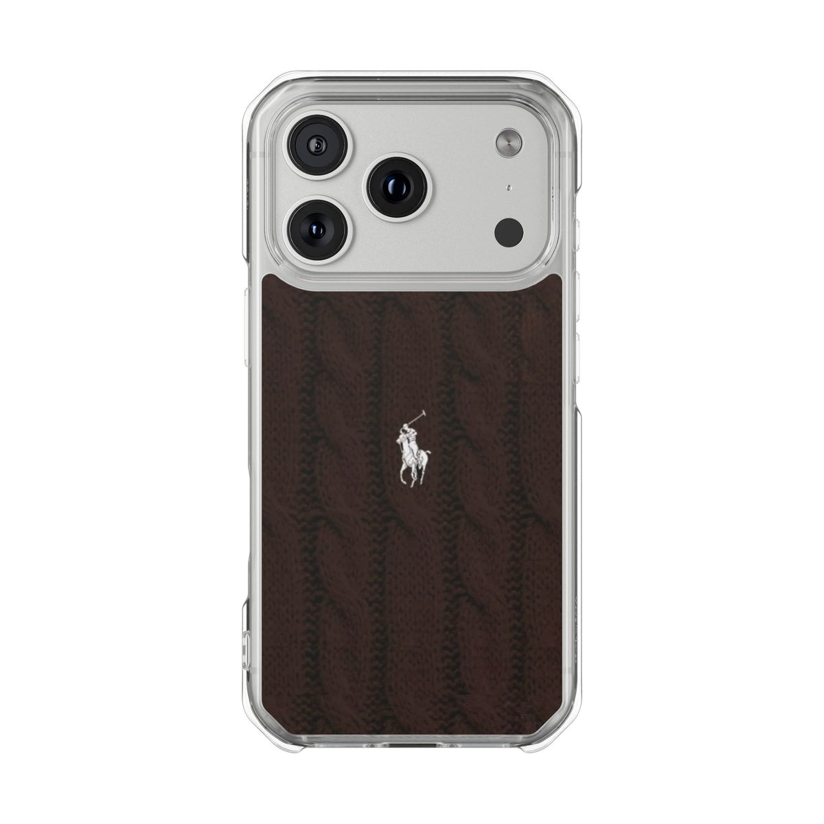 Coque Ralph Lauren Laine Velours Brown