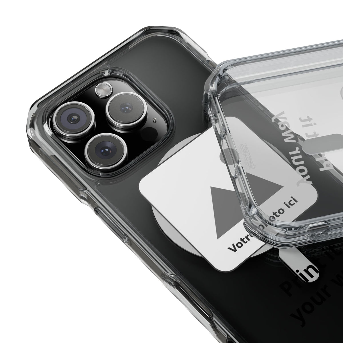 Coque MagSafe Transparente Personnalisable