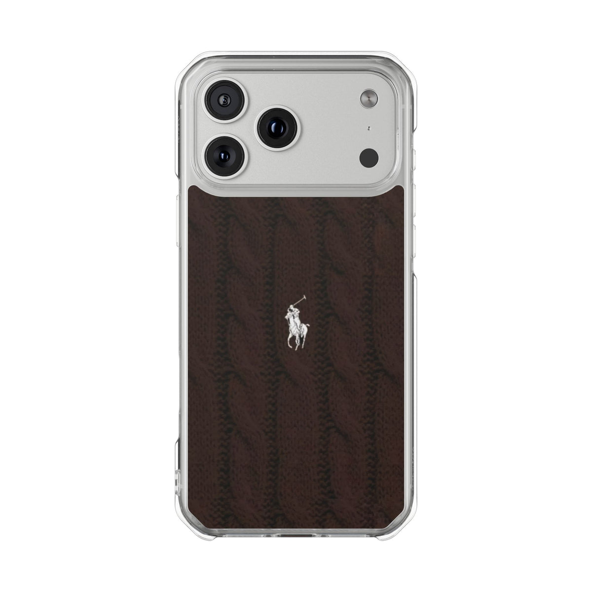 Coque Ralph Lauren Laine Velours Brown