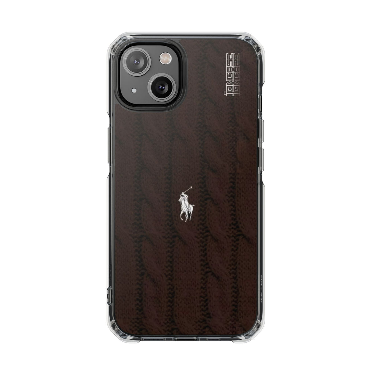 Coque Ralph Lauren Laine Velours Brown