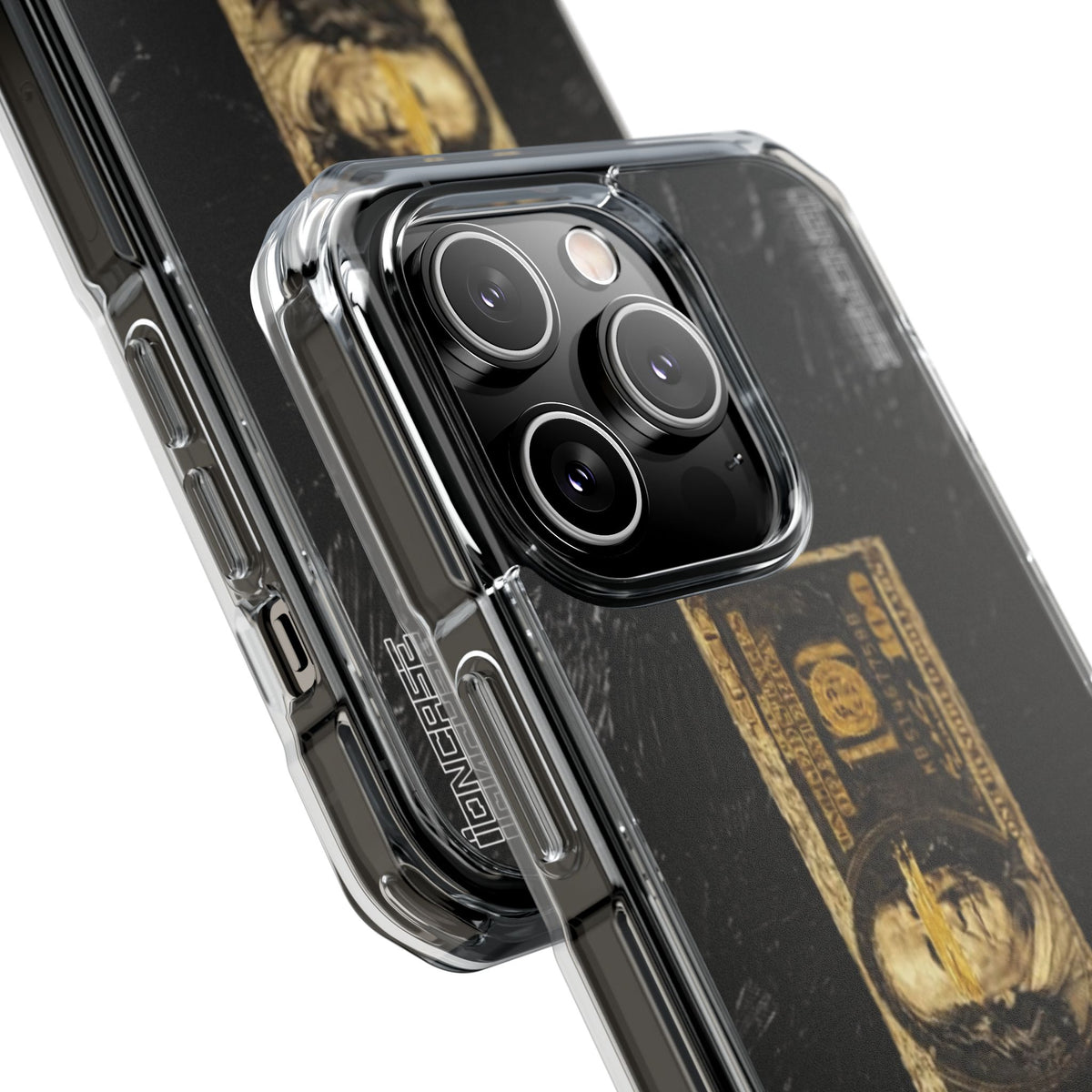 Coque Monnaie Vintage Black