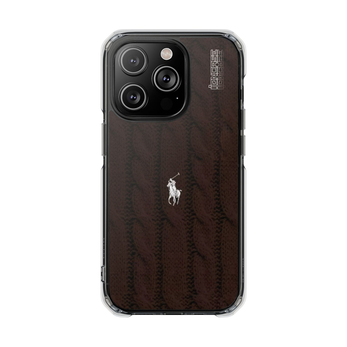 Coque Ralph Lauren Laine Velours Brown