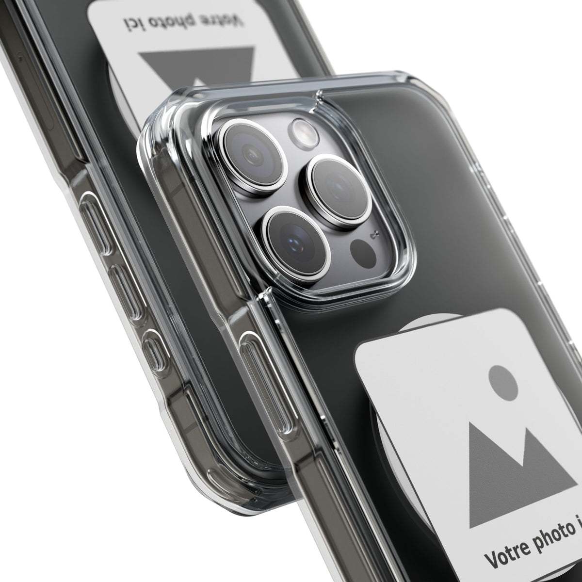 Coque MagSafe Transparente Personnalisable