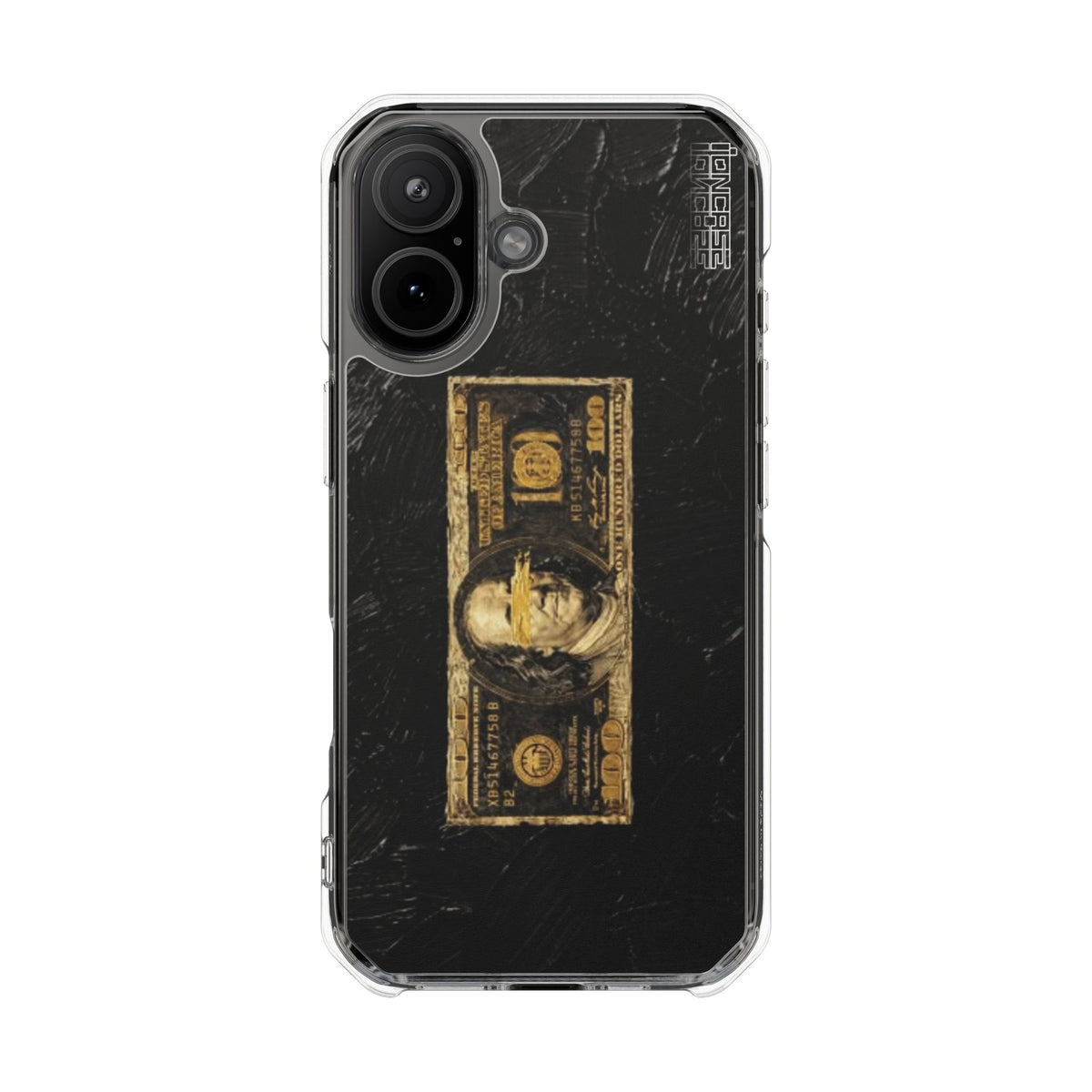 Coque Monnaie Vintage Black