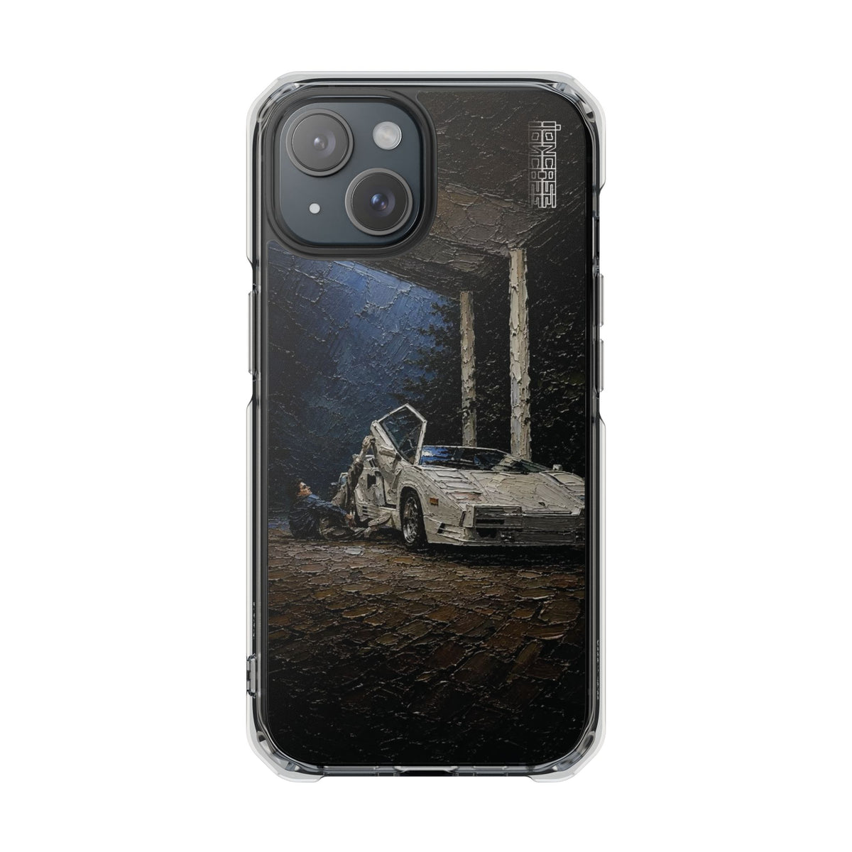 Coque Vintage Lamborghini Wall Street