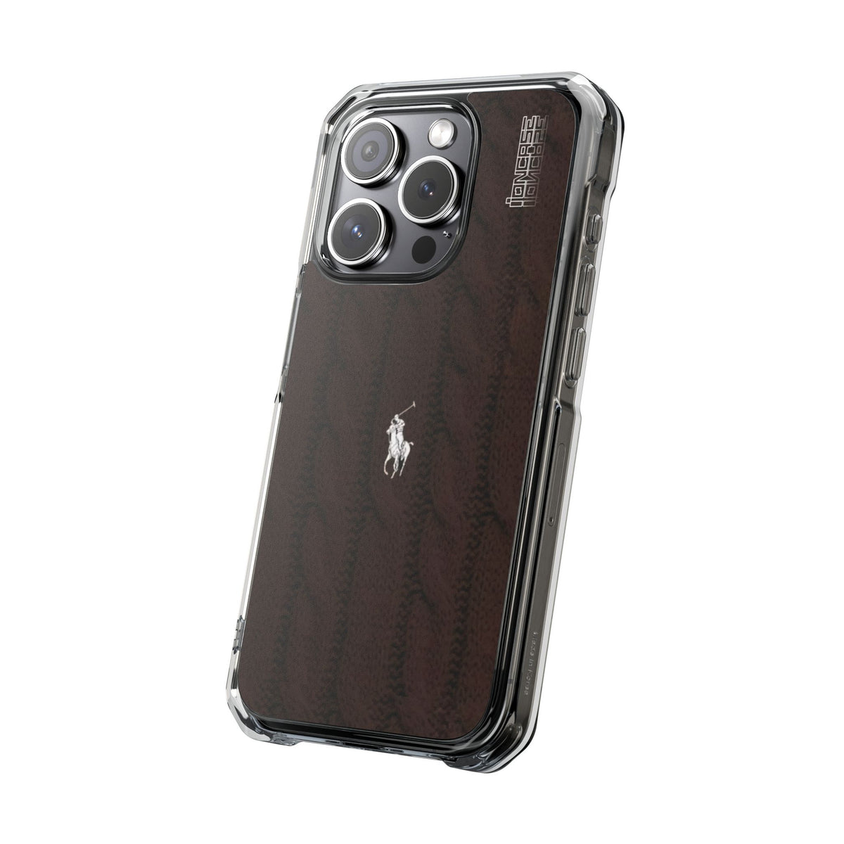 Coque Ralph Lauren Laine Velours Brown