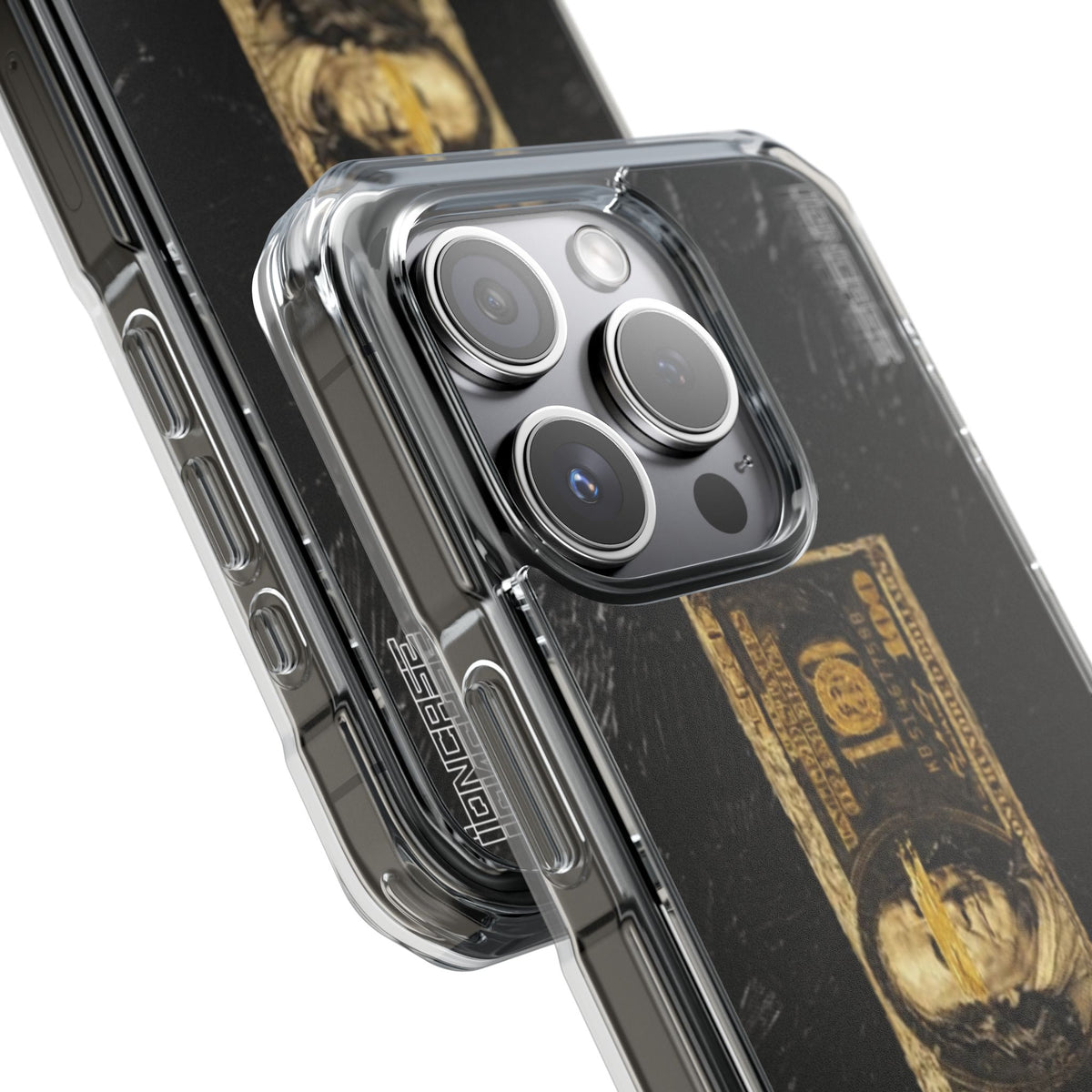 Coque Monnaie Vintage Black
