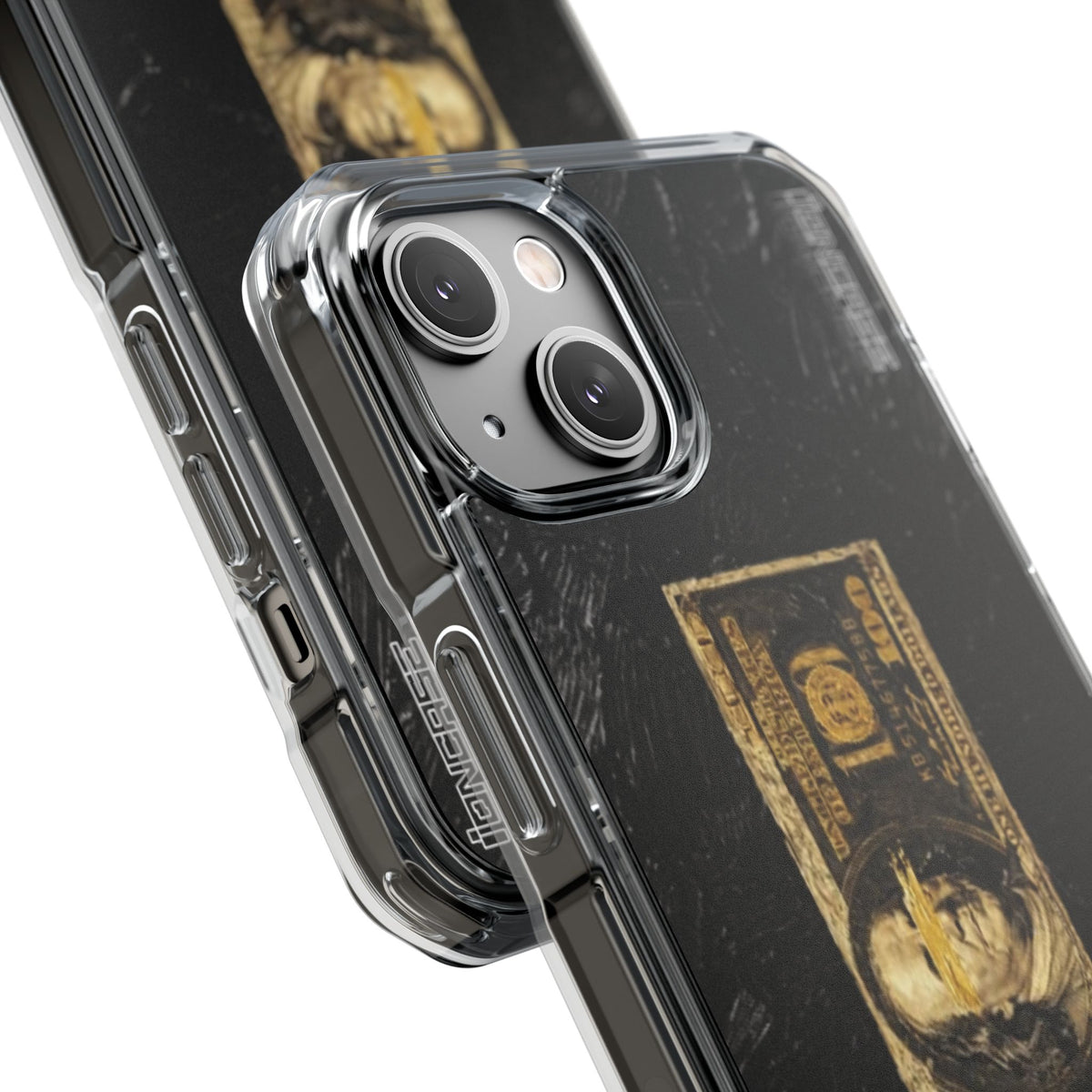Coque Monnaie Vintage Black