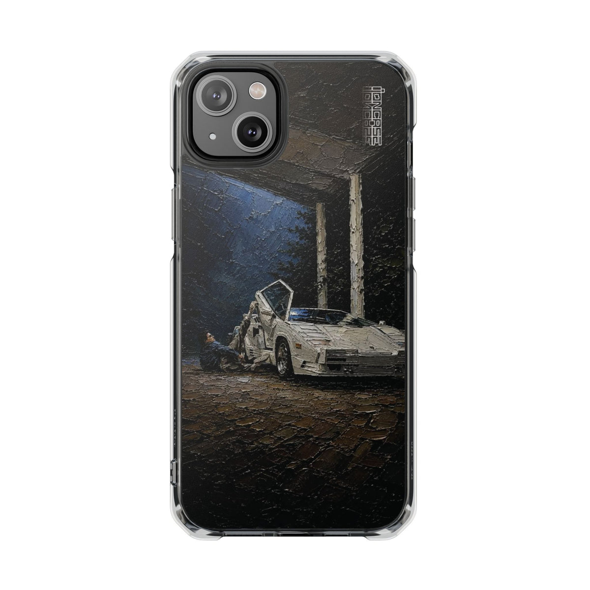 Coque Vintage Lamborghini Wall Street