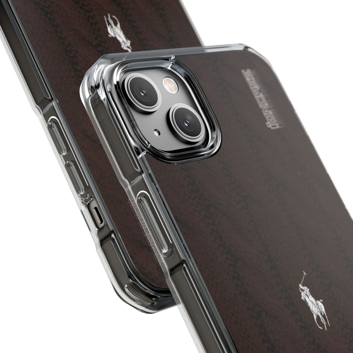 Coque Ralph Lauren Laine Velours Brown