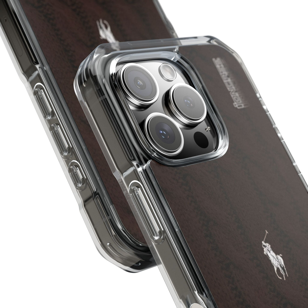 Coque Ralph Lauren Laine Velours Brown