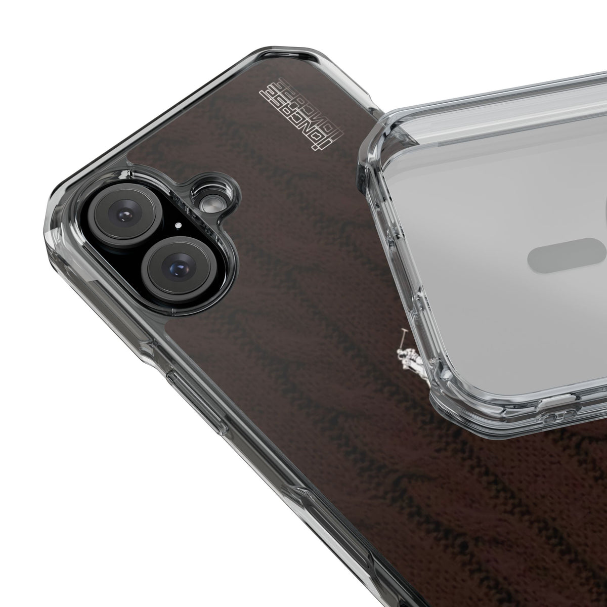 Coque Ralph Lauren Laine Velours Brown