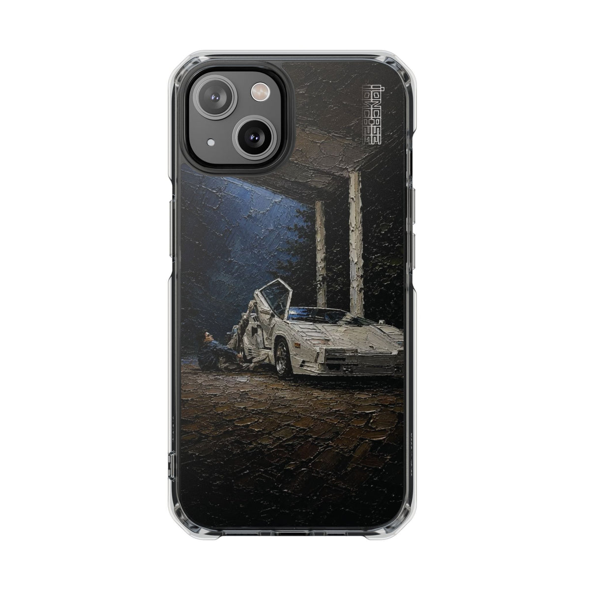 Coque Vintage Lamborghini Wall Street