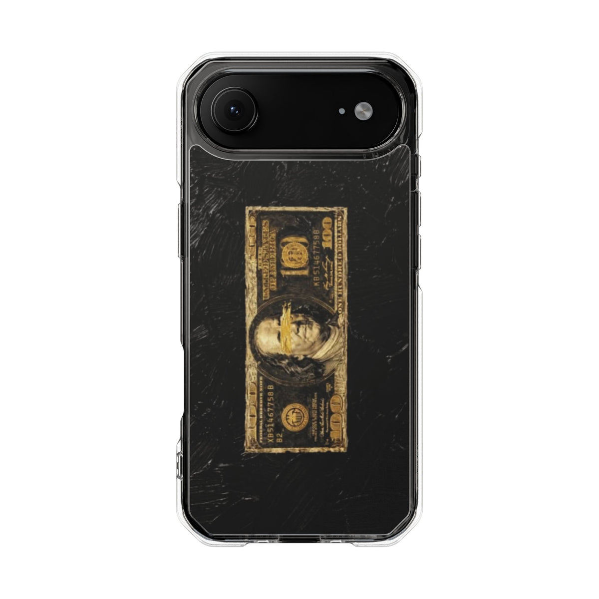 Coque Monnaie Vintage Black