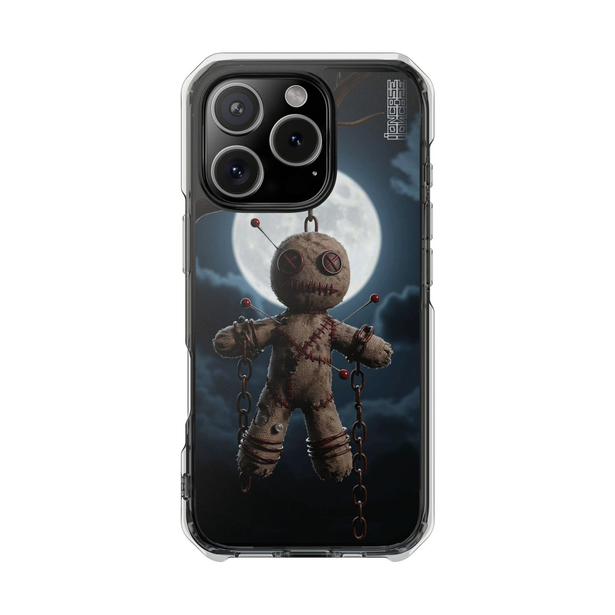 Coque MagSafe Halloween Vodoo Doll Moon